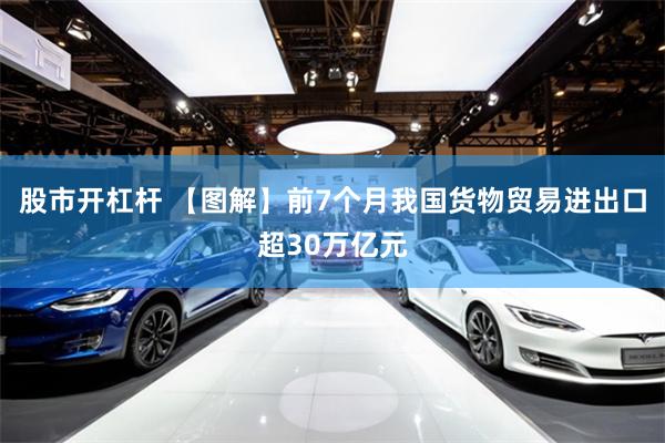 股市开杠杆 【图解】前7个月我国货物贸易进出口超30万亿元